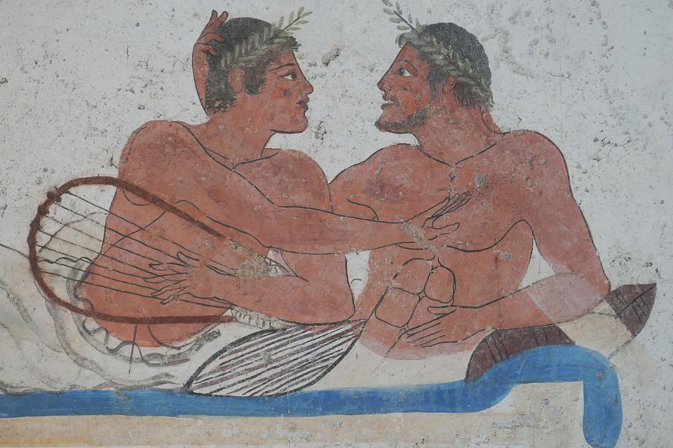 古希臘人：幫彼此抹橄欖油，就可以享受性愛了