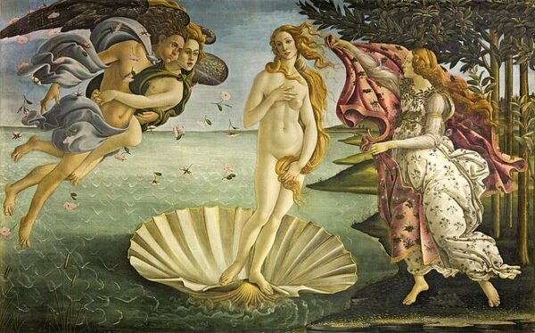 Aphrodite 阿芙蘿黛蒂 是希臘神話中代表愛情與性愛的女神，在羅馬時期被稱為維納斯（Venus）